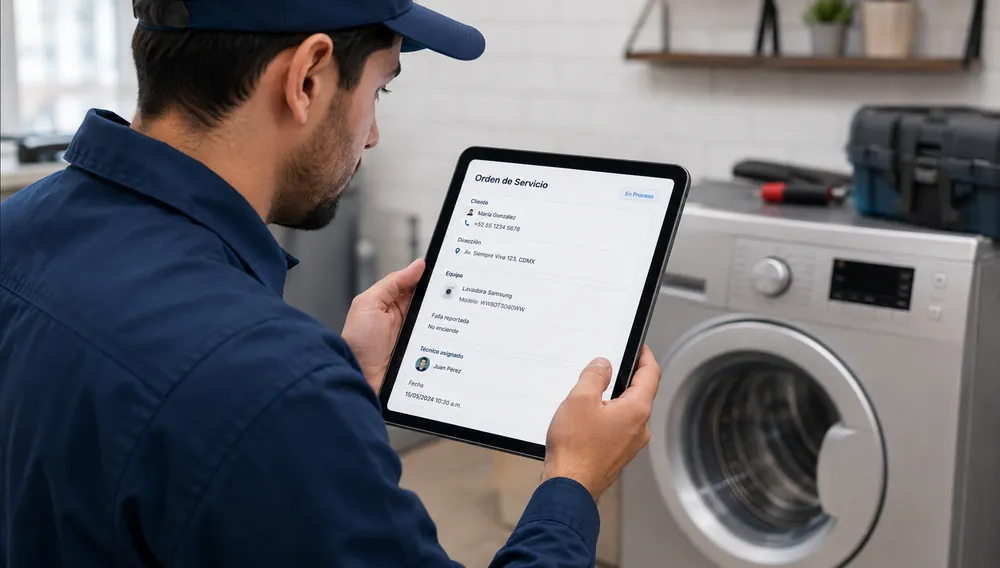 Software para órdenes de servicio en talleres de servicio técnico - Servisoftt