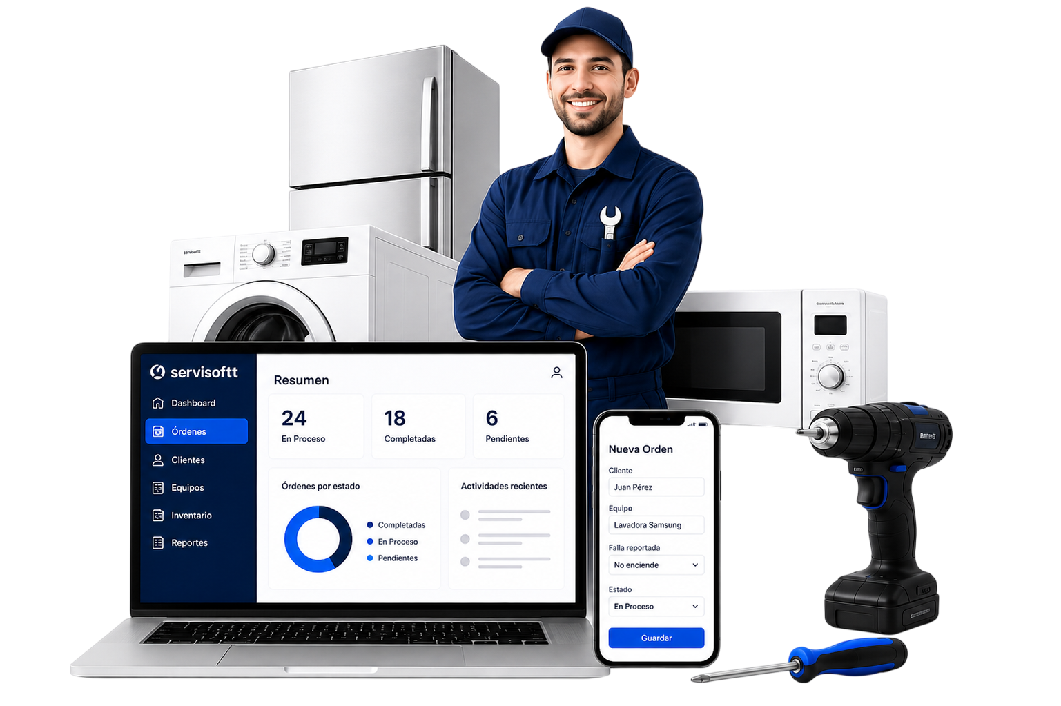 Servisoftt — Software para servicentros